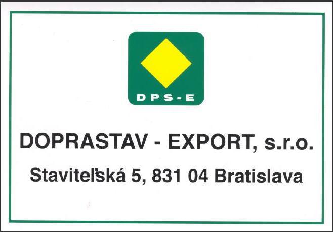 obr: Predstavujeme klubového partnera: DOPRASTAV EXPORT s.r.o.