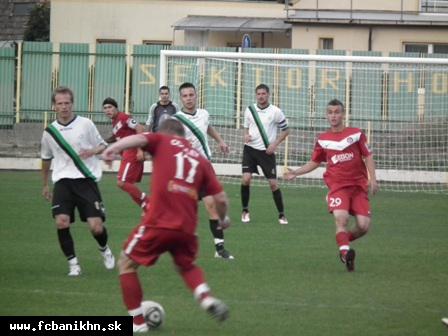 obr: FC Baník Horná Nitra prehral s AS Trenčín 0:1